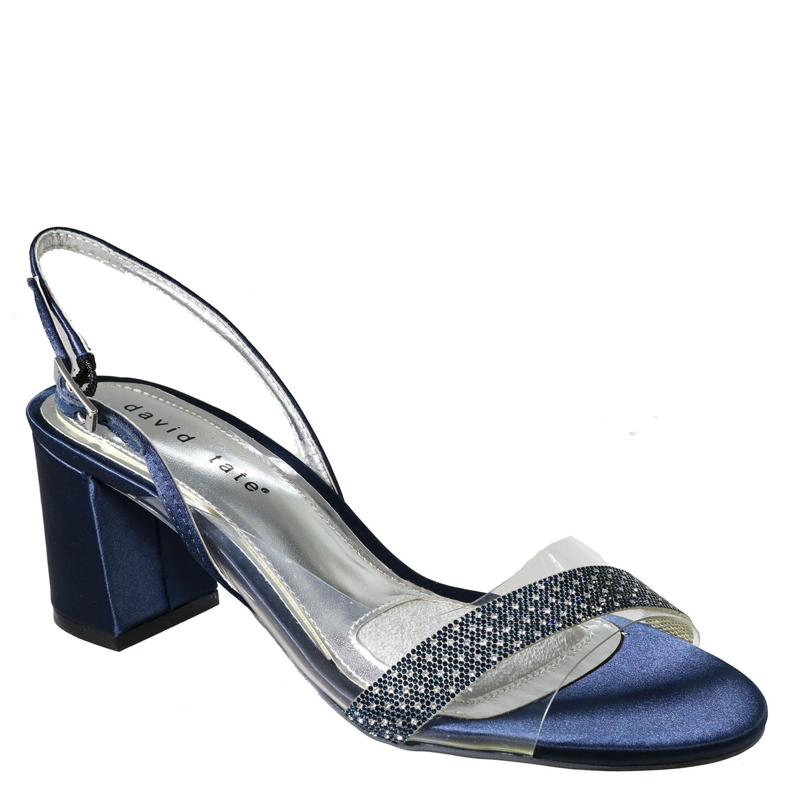 David Tate Night - Womens 7 Navy Sandal W