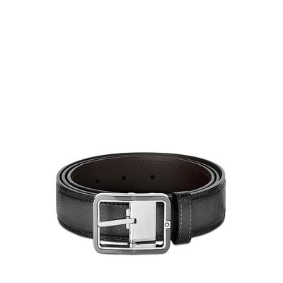 Leather Belt - Black - Montblanc Belts