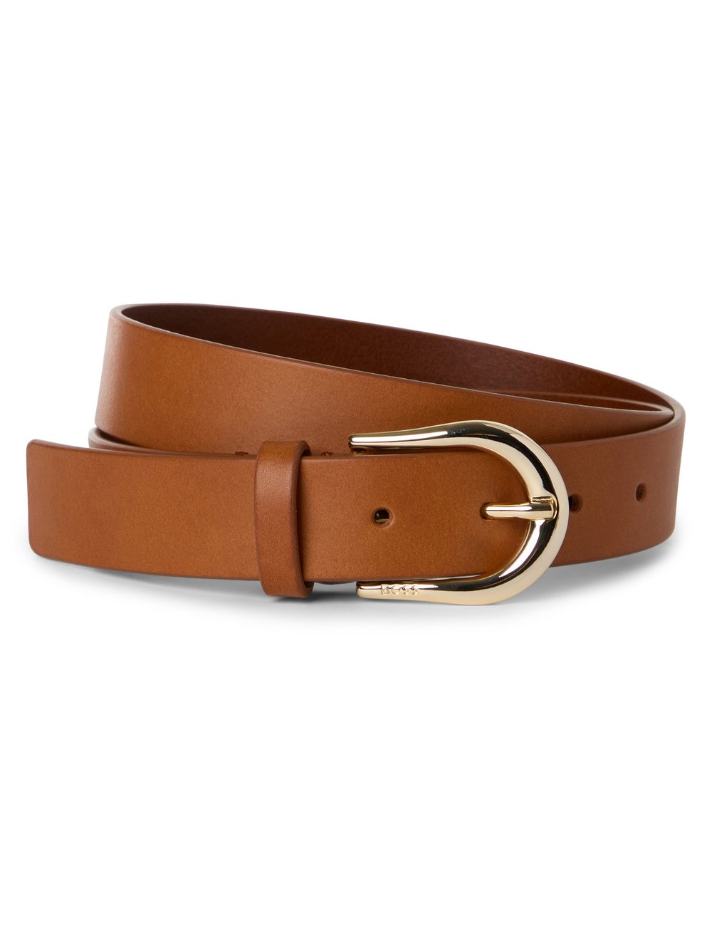 BOSS Gürtel aus Leder Damen nougat, 80 Image