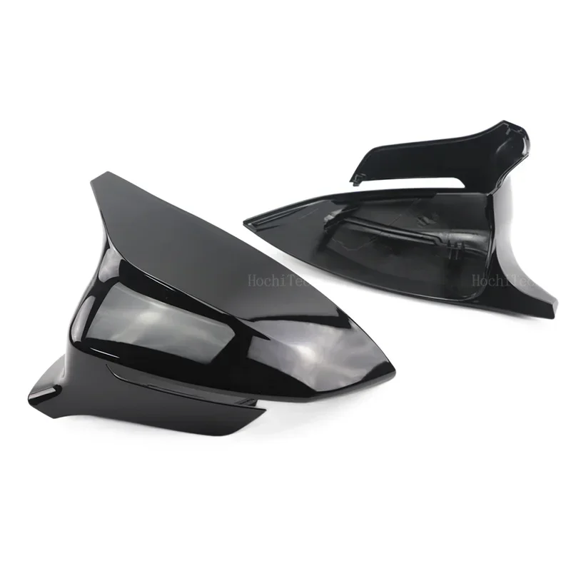 2 Stück glänzend schwarze Außenspiegelkappen für Seat Cupra Ateca KH7 Tarraco KN2 2016–2024 Rückspiegel-Autozubehör Image