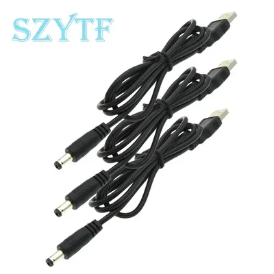 USB-Stromkabel USB zu DC5.5 * 2,1mm 5 V9V12V Boost-Kabel USB-Kabel für Uno-r3 esp8266 Image