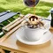 Gefrorene Kugel für Espresso-Kaffee, wiederverwendbar, kühlendes Kaffee-Werkzeug, Eisbälle aus Edelstahl, kühlende Kaffee-Geschmacksverstärker-Gadgets