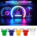 10 Pz Luci per auto Calibro 5050 Indicatore LED Lampadine Cruscotto Lato Interno Luci del cruscotto