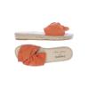 Espadrij l'originale Damen Sandale, Gr. 38, orange, kein Etikett