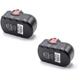 Vhbw - 2x batteria compatibile con Bosch gsb 18 VE-2, gho 18 v, gds 18 v-ht, gli 18 v, gks 18 v,