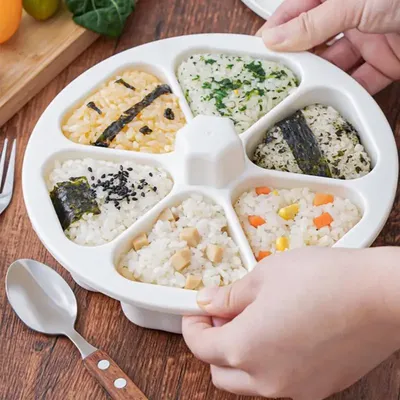 labor-saving Japanese Onigiri Mold Sushi Press Maker Sushi Making Kit Onigiri Rice Ball Mak mould