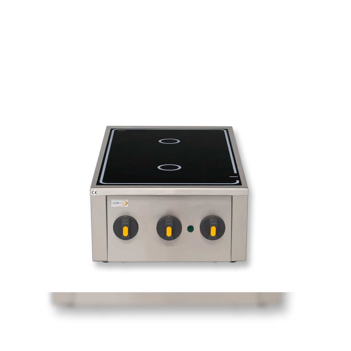 Induktions-Kochfeld 2 Zonen 7,00 kW 400 x 600 x 200 mm Image