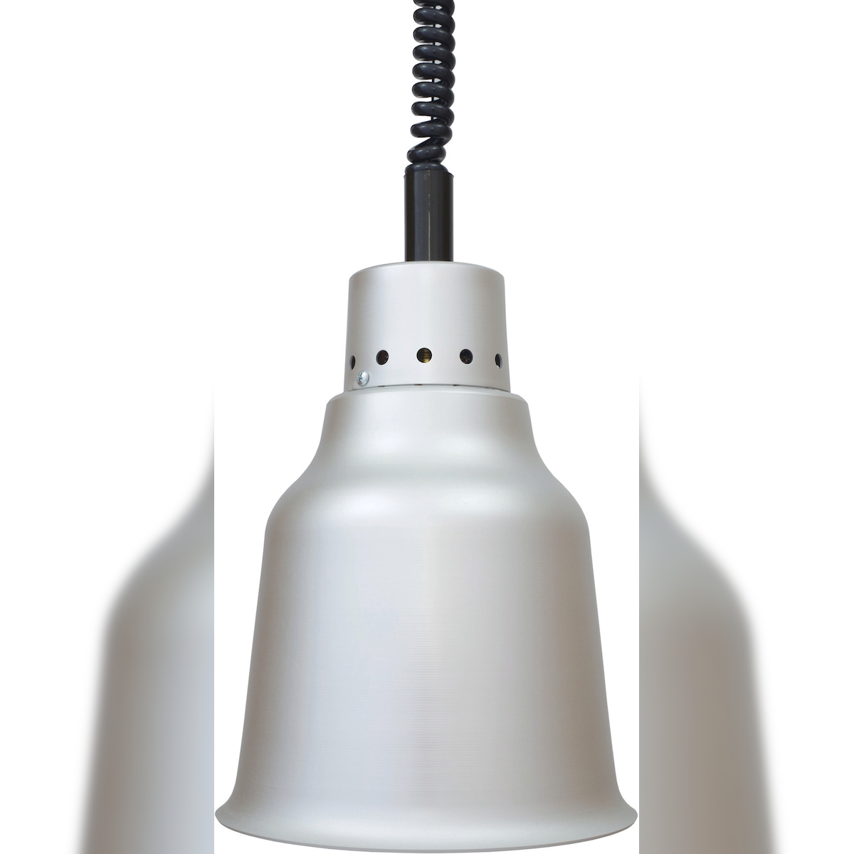 Wärmestrahler Aluminium, Weißlicht, 250 W, ø 190 mm Image