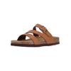 Sandale CRUZ "Barhil", Damen, Gr. 40, braun, Polyurethane, casual, Schuhe Pantolette Sommerschuh Schlappen, mit bequemer Korksohle
