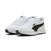 Sneaker PUMA "R78 LIGHTWIND", Gr. 45, schwarz-weiß (puma weiß, puma schwarz), Textil, mehrfarbig, sportlich, Schuhe