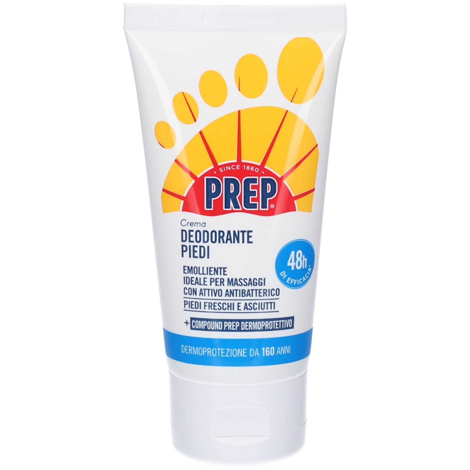 Prep Crema Deodorante Piedi 75 ml piedi