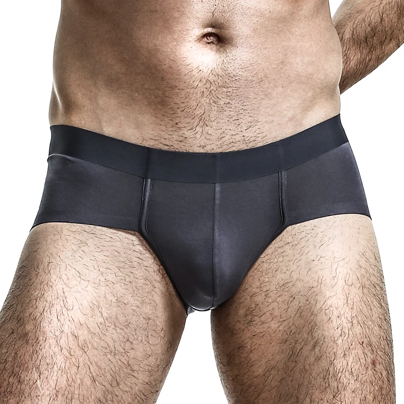 Herrenunterwäsche, Herren-Slips, U-konvexe Tasche, Sommer-Jugend-Modal, sexy, atmungsaktive, nahtlose Hose mit niedriger Taille Image