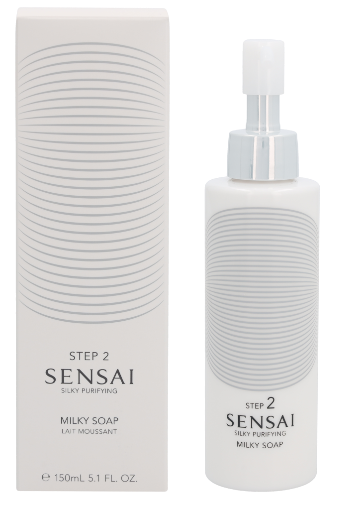 Sensai Silky Pur Step 2 Milky Soap. Image