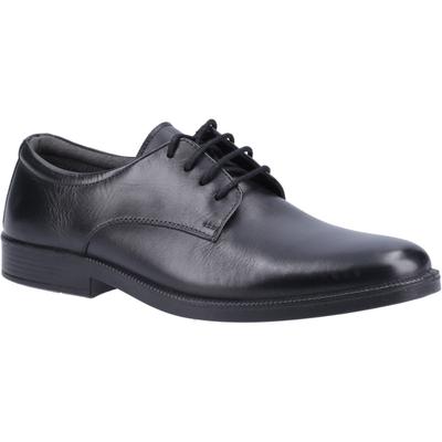 Hush Puppies Neal Leder Herren Schwarz Schnürschuhe Image