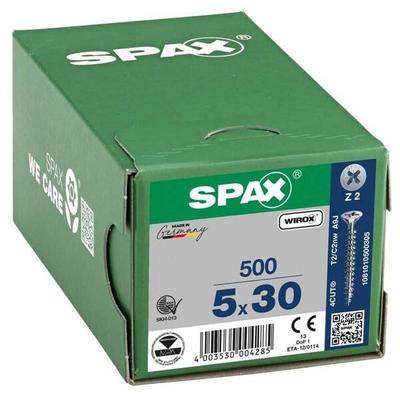 SPAX Universalschrauben Z2 Senkkopf WIROX 5 x 30 mm 500 St.