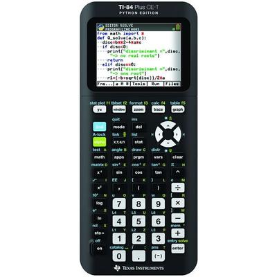Texas Instruments Taschenrechner »TI-84 Plus CE-T Python Edition« schwarz, 8.5x1.5x19 cm Image