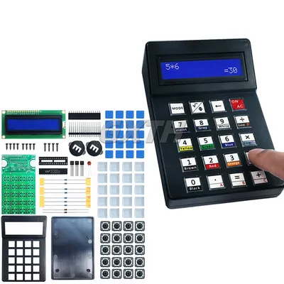 Calculator DIY Electronic Kit Welding Practice Production Kit 51 Microcontroller With LCD1062