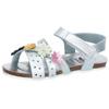 Pantolette LICO "Pantolette Bioline Nicolina", Gr. 28, blau, Synthetik, Schuhe