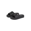 Pantolette TOMMY HILFIGER "PLATFORM MONOGRAM POOLSLIDE", Damen, Gr. 37, schwarz, Synthetik, casual, Schuhe, Plateau, Sommerschuh, Badeschuh, Bequemschuh mit TH-Allover-Print