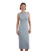 Jerseykleid MARC O'POLO "aus Organic-Cotton-TENCEL™ Modal", Damen, Gr. XL, Normalgrößen, nordic sea, Obermaterial: 48% Modal, 47% Baumwolle, 5% Elasthan; Futter: 100% Nicht verfügbar, unifarben, figurbetont ca. Mitte Knie, Rundhals, ohne Ärmel, Kleider
