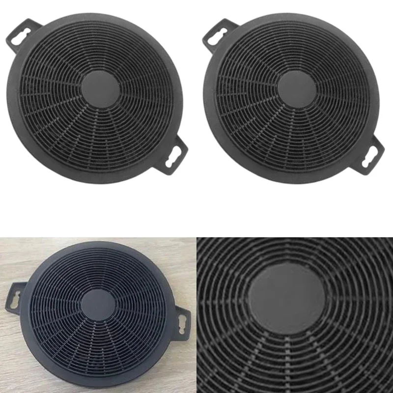 2PCS Küche Haushalt Dunstabzugshaube Aktivkohle Filter Dunstabzugshaube Dunstabzugshaube Filter Kohlefilter für Dunstabzugshaube Image