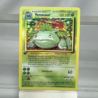 PKM Single Cards 1st Edition 1996 Raichu Charizard Dragonite TCG Folienkarten Basisset Spielesammlung PKM Proxy Cards Image