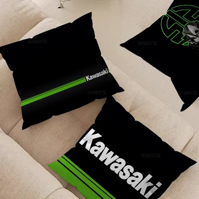 K-KawasakiS Kissen Kissenbezug Kissenbezug Wohnzimmer Sofa Home Decor individuell Image