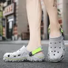 Männer Sommer Schuhe Sandalen Herren Löcher Sandalen Hohl Atmungsaktive Flip-Flops Clogs Schuhe Mode Strand Hausschuhe Große Größe 47