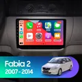 Android 14 Autoradio Per Skoda Fabia 2 2007-2014 Multimedia di Navigazione GPS 4G WIFI Carplay Android Auto Lettore Carplay QLED 360