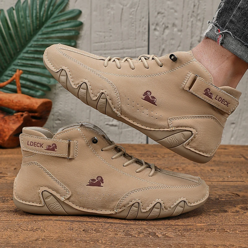 Scarpe da uomo Scarpe da ginnastica originali Scarpe Stivaletti alti da uomo Scarpe da uomo di moda di lusso con suola morbida traspirante e confortevole