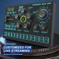 SX91 scheda Audio Mixer Audio USB amplificatore Console di missaggio Audio professionale per cellulare portatile per Computer PC Live Sing