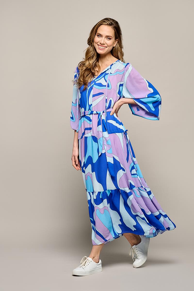 Kleid mit Alley-Print Multi Image