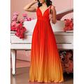 Kentucky Derby Damen Maxidress A Linie Kleid Sommerkleid Figurbetontes Kleid Schulterfreies Kleid Urlaub Cocktail Halbformelle Kleider kleid hochzeitsgast Verlobung Cocktailparty Regular Fit Graphic