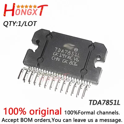 1PCS 100% NEW TDA7851L TDA7851 7851 4x48W MOSFET quad bridge power amplifier.