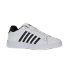 Sneaker K-SWISS "COURT TIEBREAK II", Gr. 41, schwarz-weiß (weiß, schwarz, weiß), Leder, sportlich, Schuhe
