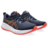 Laufschuh ASICS "GEL-CUMULUS 27", Gr. 42, saxon grün, coral reef, Textil, sportlich, Schuhe