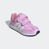Klettschuh ADIDAS SPORTSWEAR "TENSAUR SWITCH KIDS", Gr. 34, bliss lila, cloud weiß, bliss pink, Textil, Synthetik, sportlich, Schuhe