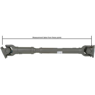 A1 Cardone Driveshaft Reman Series, Front, 1-year or 18,000-mile limited warranty 65-9472