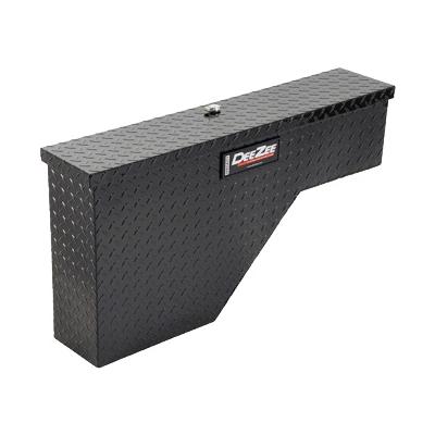 Dee Zee Truck Tool Box Aluminum Powdercoated Black Diamond Plate Drawer Specialty Series, Passenger Side, DZ94B