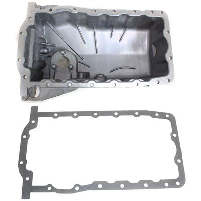 Replacement Oil Pan Aluminum, 1-year unlimited-mileage warranty KIT-110217-44