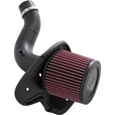 K&N Cold Air Intake Black With Tube 69 Series Typhoon Series, 10-year or 1 million-mile limited warranty 69-1211TTK