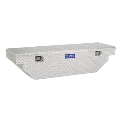 UWS Truck Tool Box Aluminum Diamond brite Standard Series, Lifetime limited warranty with 1-year on components & finish EC10271