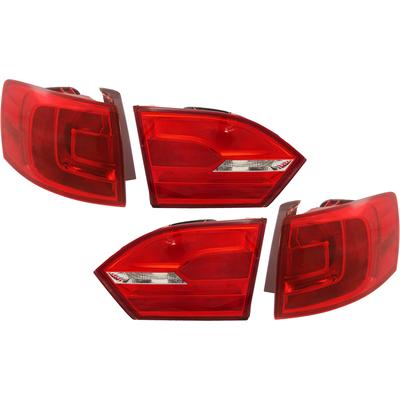 Replacement Tail Light OE Replacement, Driver & Passenger Side, Inner Outer, 1-year unlimited-mileage warranty SET-REPV730307Q-4