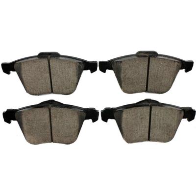 Akebono Brake Pad Set Euro Series, Front, limited warranty EUR1003