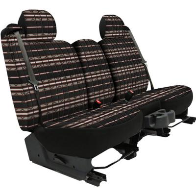 Seat Designs Cover Made of Tweed Black Southwest Sierra Series, Front Row, 1-year limited warranty K212-26-4SBK