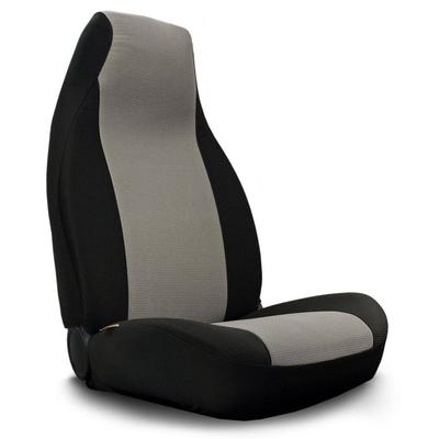 Seat Designs Cover Polyester Gray Insert With Black Sides GrandTex Series, Second Row, 1-year limited warranty K035-41-56GB