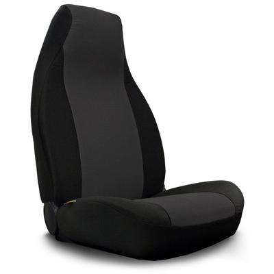 Seat Designs Cover Polyester Charcoal Insert With Black Sides GrandTex Series, Front Row, 1-year limited warranty K023-16-06CB