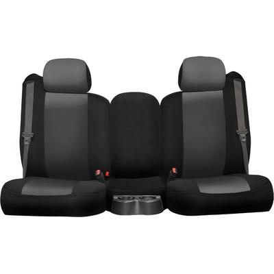 Seat Designs Cover Made of Neoprene Charcoal Insert With Black Sides Genuine Series, Front Row, K214-04-2UCB