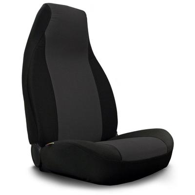 Seat Designs Cover Polyester Charcoal Insert With Black Sides GrandTex Series, Front Row, 1-year limited warranty K020-X4-06CB