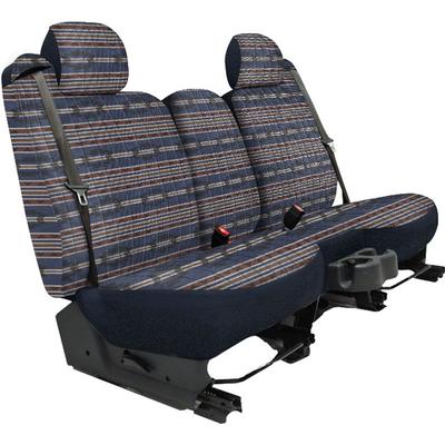 Seat Designs Cover Made of Tweed Dark Blue Southwest Sierra Series, Second Row, 1-year limited warranty K035-90-0SDB